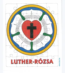 Puzzle -Luther rózsa