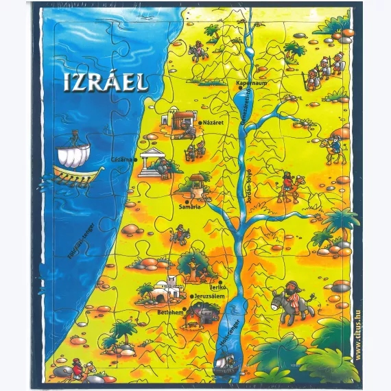 Izrael - puzzle