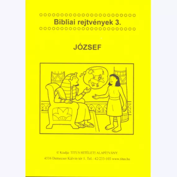 Bibliai rejtvények 3. József